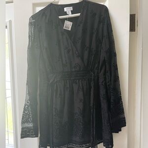 Motherhood maternity shirt in black size medium